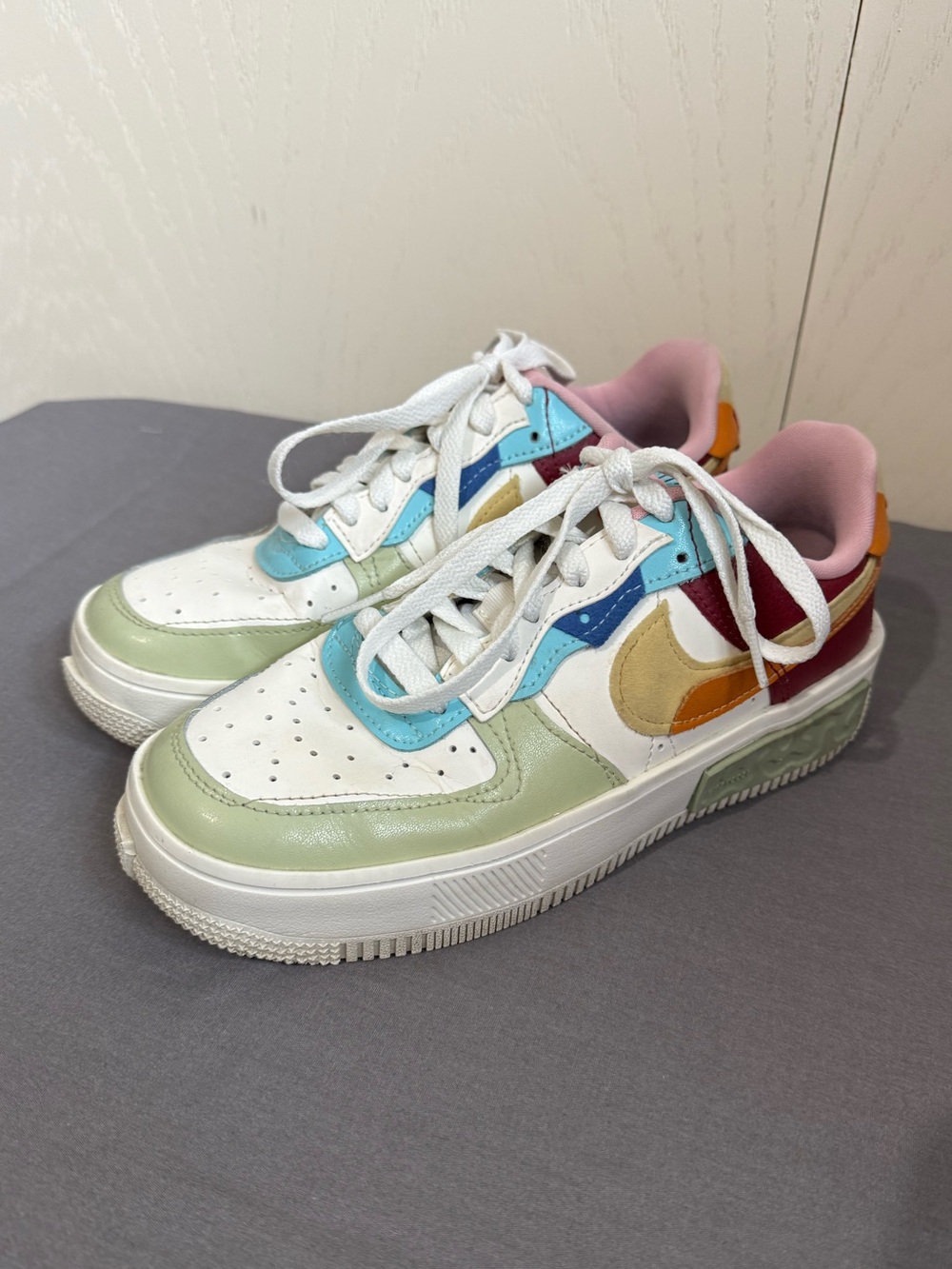 Nike Air Force 1 Fontanka Women’s Size 7 Multi-Colored Shoes